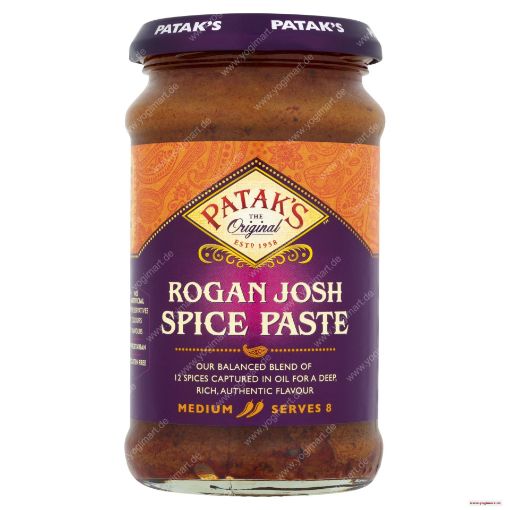 Bild von Patak Paste Rogan Josh 283G