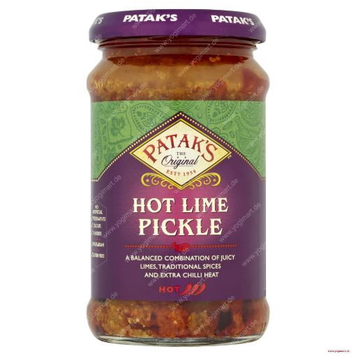 Bild von Patak's Extra Hot Lime Pickle 283g