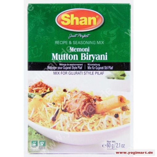 Bild von SHAN Biryani Mutton (Memoni) 60G (Würzmischung für Gujarati Stil Pilaf)