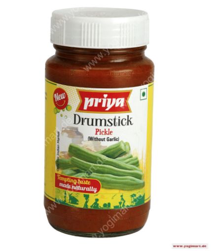 Bild von Priya Drumstick Pickle 300g (Without Garlic)