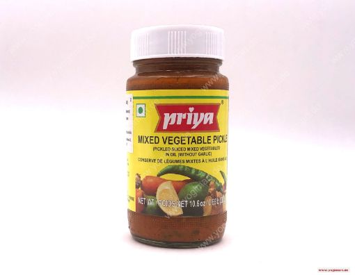 Bild von Priya Mixed Vegetable Pickle 300g (Without Garlic)