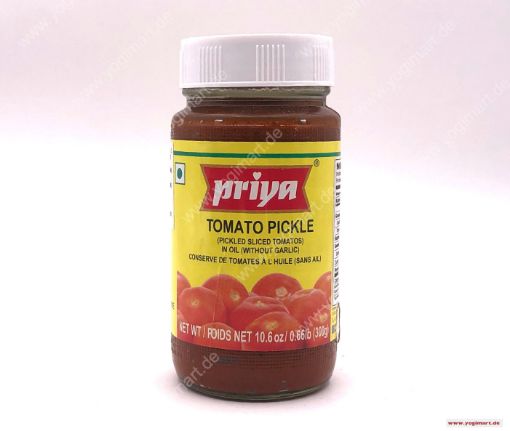 Bild von Priya Tomato Pickle 300g (Without Garlic) - Exp 31.03.2025