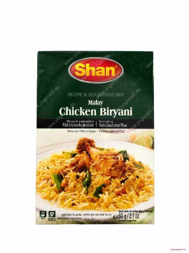 Bild von SHAN Biryani Chicken (Malay) 60G ( Gewürzzbereitung für Reisgerichte mit Malay-Huhn)