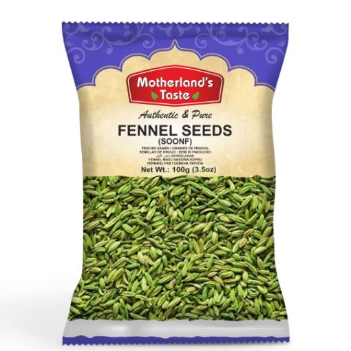 Bild von Motherland's Taste Saunf (Fennel Seeds) 100g