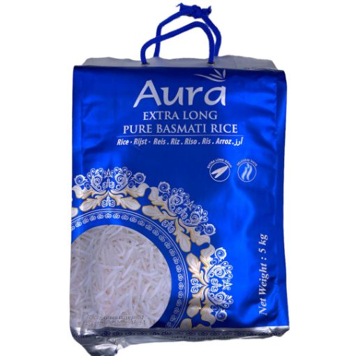 Bild von Aura Extra Lang 1121 Premium Basmati Reis 5kg