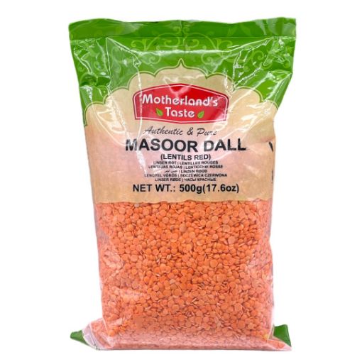 Bild von Motherland's Taste Red Lentils (Masoor Dall) 500G