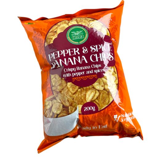 Bild von Heera Pepper & Spice Banana Chips 200g