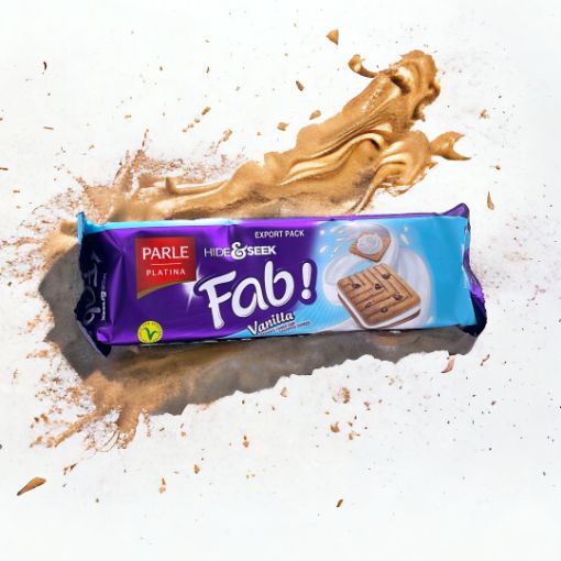 Bild von Parle Hide & Seek Fab Vanilla Biscuits 112g 