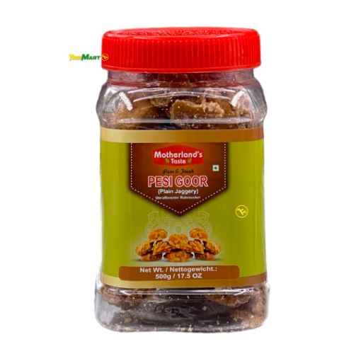 Bild von Motherland's Taste Pesi Goor Jaggery 500g