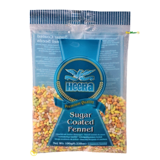 Bild von Heera Sugar Coated Saunf / Fennel 100g