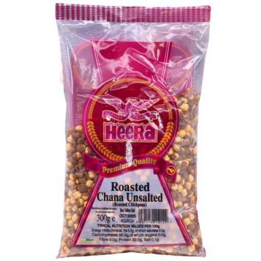 Bild von Heera Roasted Chana unsalted 300g