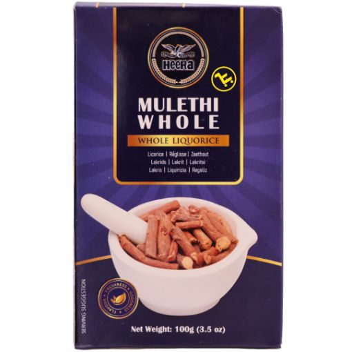 Bild von Heera Mulethi Whole (Liquorice) 100g  