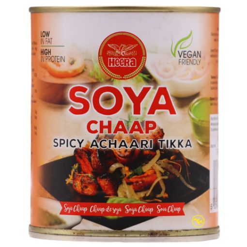 Bild von Heera Spicy Achaari Tikka Soya Chaap 800g 