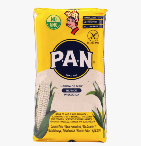 Bild von Harina P.A.N Pre Cooked Corn Flour (White) 1kg