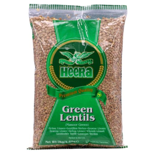 Bild von Heera Green Lentils 2kg