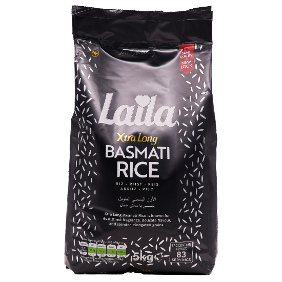 Bild von Laila Xtra Long Basmati Rice 5kg