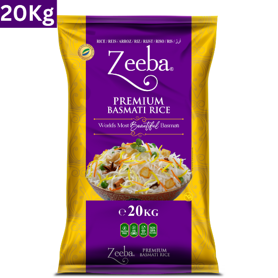 Bild von Zeeba Premium Basmati Rice 20kg